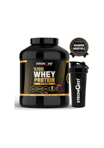 Whey Protein 960 Gr 32 Servis Aromalı%100 Whey Protein Tozu 2400, Çikolata Ahududu