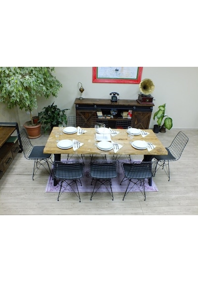 Ntconcept Ntconcept Masif Ağaç Yemek Masası (278325478)