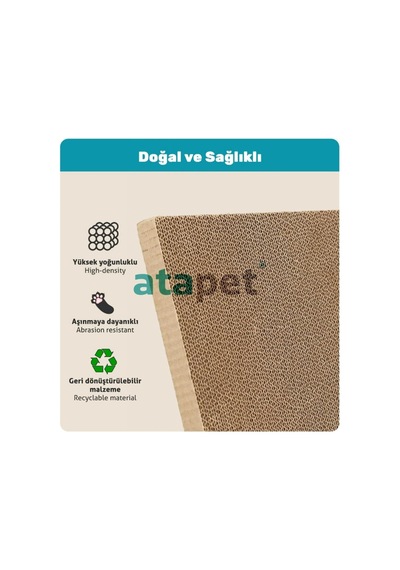 Karton Kedi Tırmalama Ve Dinlenme Evi