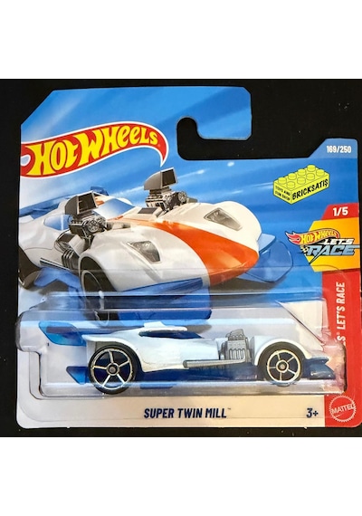 Hot Wheels Tekli Arabalar Super Twin Mill Jjk13 Let's Race Çok Renkli