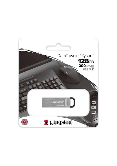 KINGSTON 128GB KYSON DTKN/128GB USB 3.2 BELL  K