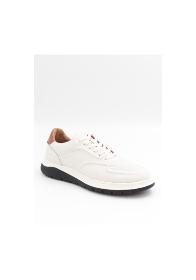 Togga 2228 Beyaz Hakiki Deri Günlük Erkek Sneakers