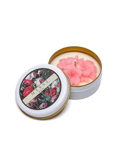 Kiss Of Rose Kokulu Vegan Teneke Mum 50 x 22