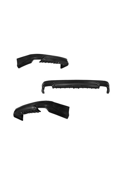 Honda City Arka Ek Plastik Siyah Difüzör 2022-2025 Arka-bodykit-ek-karlık