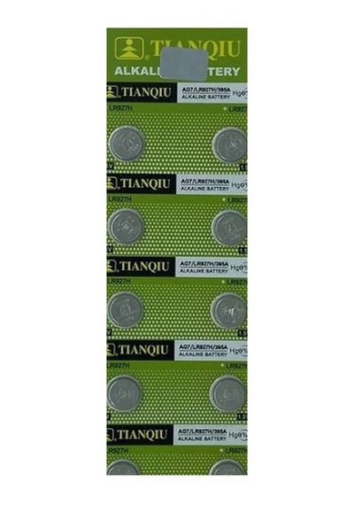 Tıanqıu Ag7 Lr927/395 Alkalin 10'lu Düğme Pil Evimdeyokyok