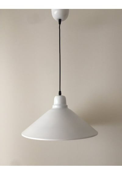Riolight Beyaz Içi Beyaz Metal Sarkıt Çap: 38 Cm