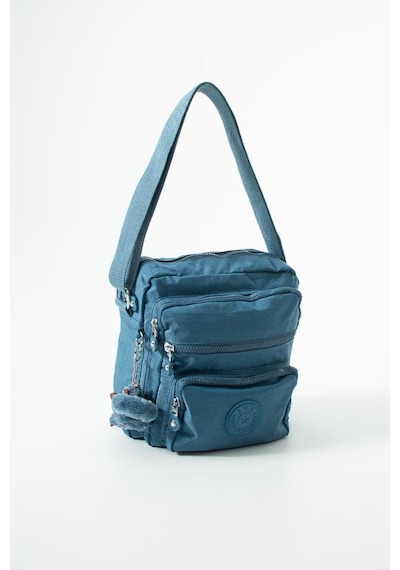 Baginn Kadın Postacı Çanta 28 32 Cm 571 Collection Klinkır Hafif Yağmur Geçirmez Klinkır Kumaş Çok Cepli Mavi