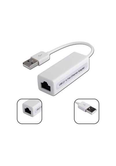 Wozlo Apple Uyumlu MacBook Usb Ethernet Kartı (533635123)