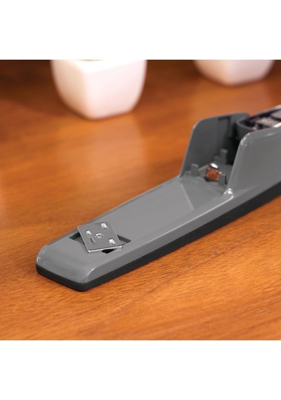Pack Of 1, 08 Steel Grey - 747 Business Full Strip Desk Stapler, 20-sheet Capacity, Steel Gray 124-Pembe