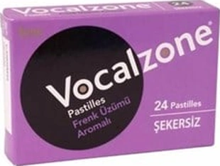 Vocalzone Frenk Üzümlü Pastil 24'lü Diğer