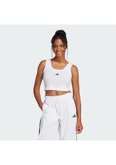 Adidas Essentials Small Logo Cotton Kadın Atlet C-adıjd0545b30a00 Beyaz