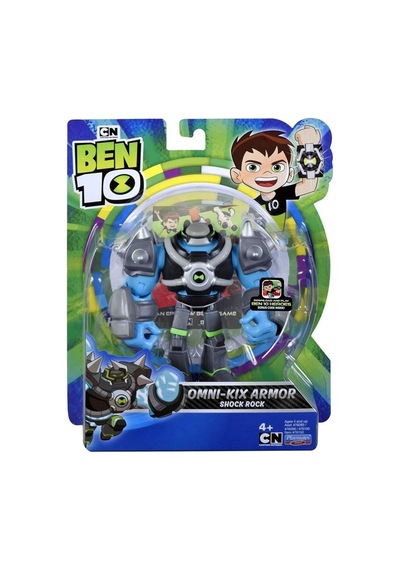 Ben 10 Aksiyon Figürleri - Omni-kix Armor Shock Rock