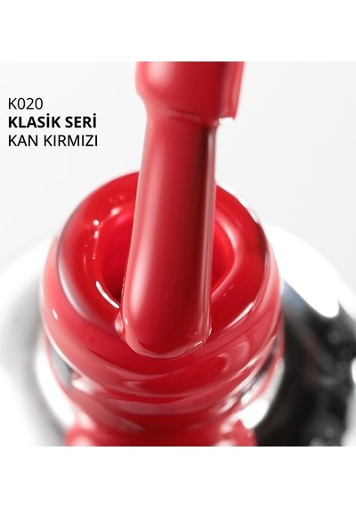 Kalıcı Oje K020, Kan Kırmızısı, 10 Ml Diğer
