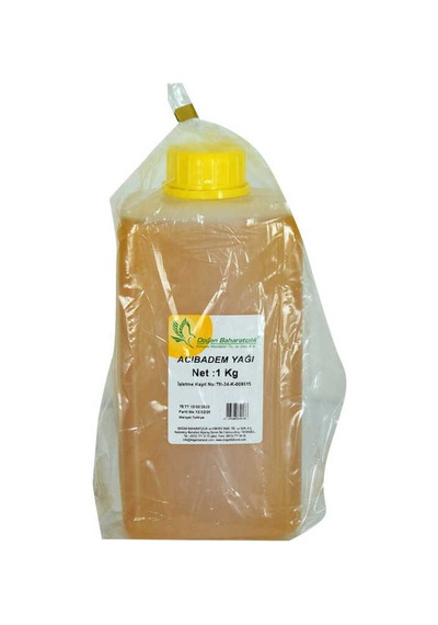 Acı Badem Yağı Pet Bidon 1000 Gr