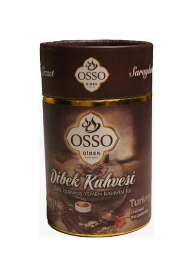 Dibek Kahvesi Silindir Kutu 200gr Geleneksel