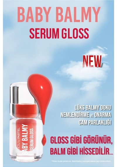 Pastel Show By Baby Balm Serum Gloss 36 Catchy Dudak Parlatıcısı 36