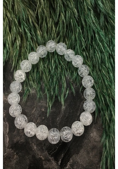 Badeaccessories 8 Mm Necef Doğal Taş Bileklik Çok Renkli