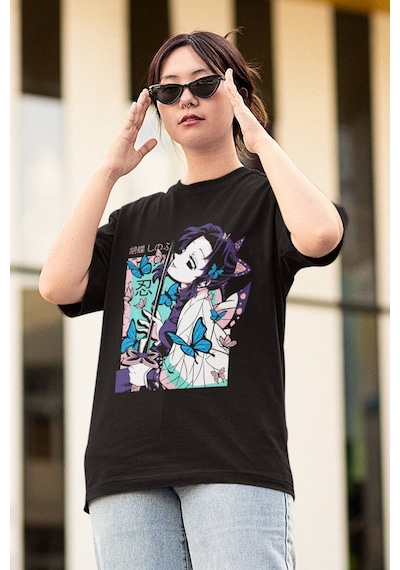 Anime Demon Slayer Shinobu Tişört