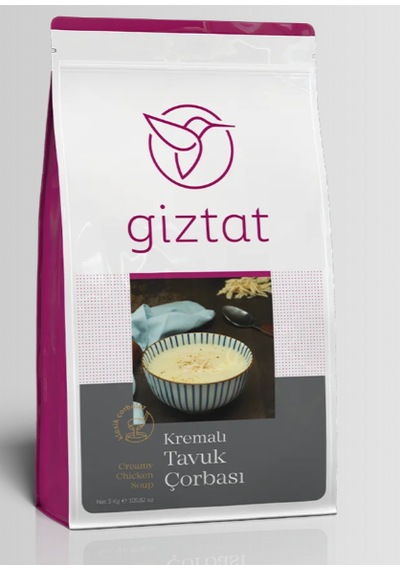Giztat Kremalı Tavuk Çorba 3 Kg