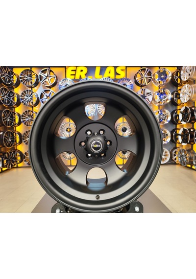 4 Adet Tork-3126 10 16 6 114.3 Et-35 66.1 Mat Black Jant Takım