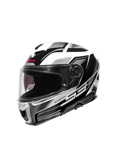 Schuberth S3 Storm Sılver Kapalı Motosiklet Kaskı Siyah