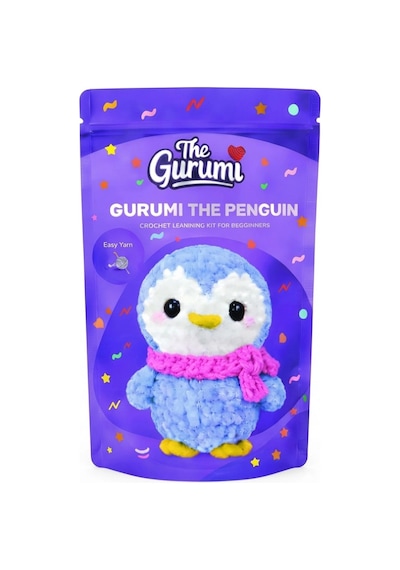 Yeni Başlayanlar İçin Penguen Amigurumi Örgü Kiti