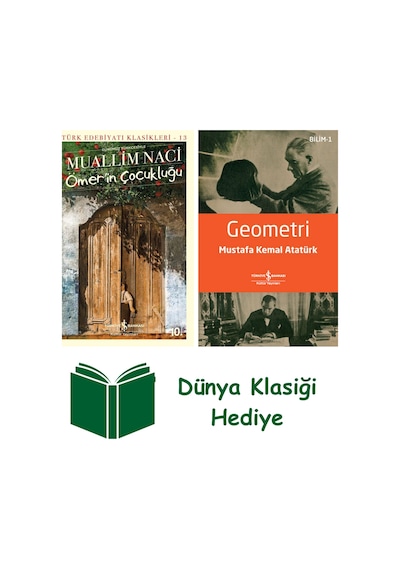 Ömer İn Çocukluğu + Geometri + Dünya Klasiği Hediye