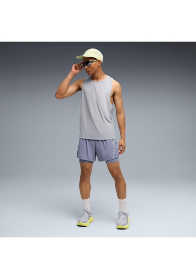 Puma Velocıty Erkek 2si 1 Arada Koşu Şortu 526611 65 Gri