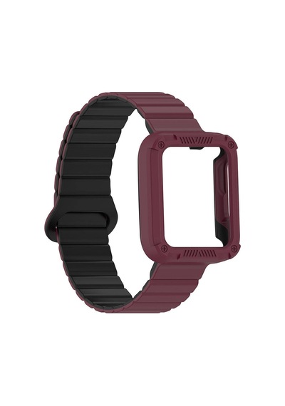 Xiaomi Redmi Watch 2 Silikon Kordon Zore Krd-105 Strap Kayış-pudra