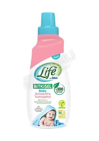 3 Adet Life By Fakir Baby Bitkisel Konsantre Yumuşatıcı 1500 Ml
