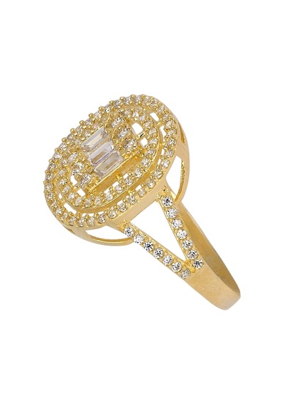 Cigold Tektaş Yüzük 14 Ayar Altın 2,19 Gr Oa-k21701028877