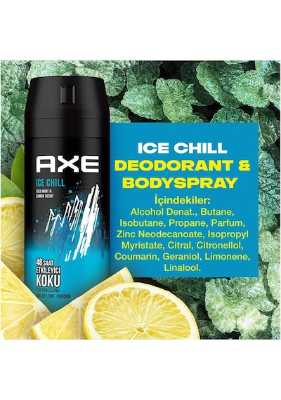 Axe Ice Chill Erkek Deodorant Sprey 150 Ml