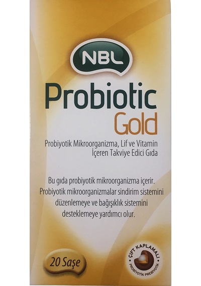 3 Adet Nbl Probiotic Gold 20 Saşe Gıda Takviyesi