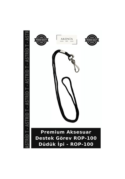 Premium Aksesuar Destek Görev Rop-100 Düdük İpi - Rop-100