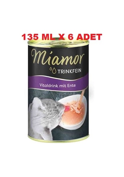 Miamor Vd Ördekli Kedi Çorbası 6 x 135 ML