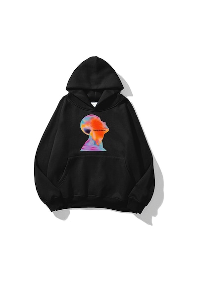 Tarzsokak Unisex Energy Is Eternal Sweatshirt Siyah