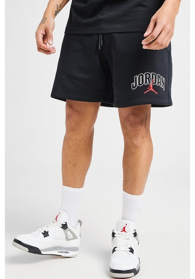 Nike Jordan Brooklyn Fleece Men's Graphic Shorts Erkek Pamuklu Şort Siyah Siyah