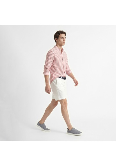 Nautica Erkek Kırmızı Regular Fit Çizgili Gömlekçizgiliw65433t
