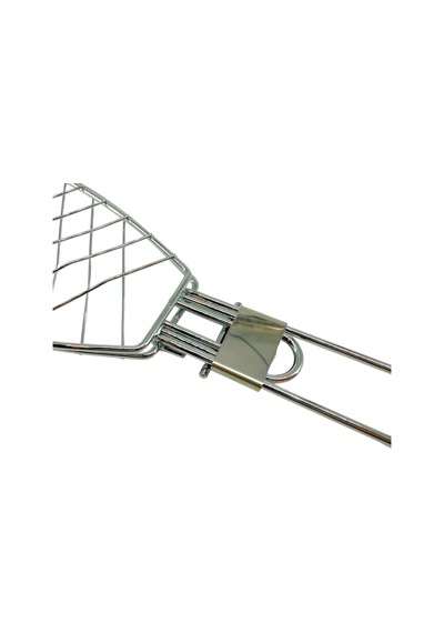 Dooman Paslanmaz Çelik Balık Izgara Teli Ahşap Saplı 30x13 Cm Izgara Alanı - 318g