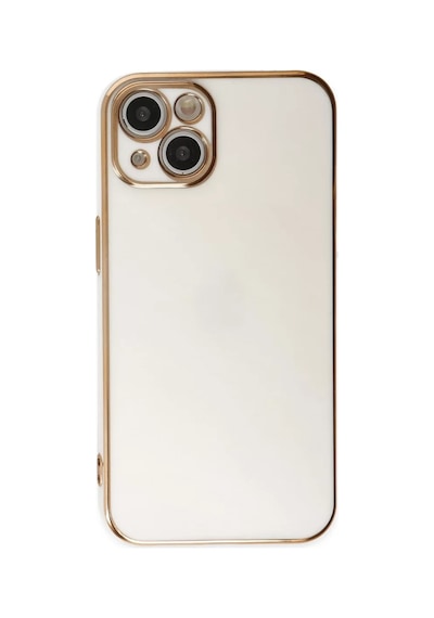 Newface Apple İphone 14 Plus Kılıf Volet Silikon - Beyaz