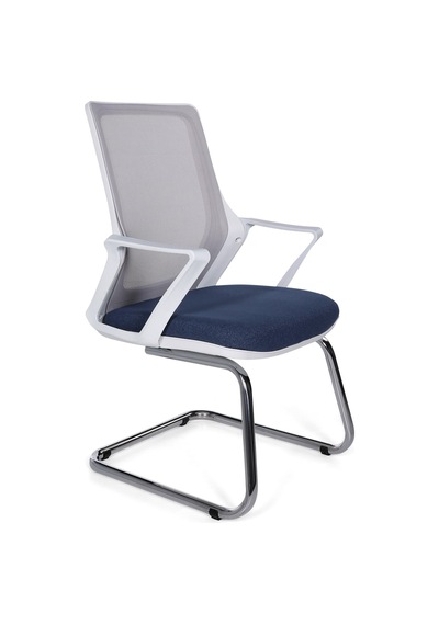 Ofisbazaar Alf Beyaz Fileli Misafir Koltuğu Ergonomik Toplantı Ve Bekleme Koltuğu Mavi/gri Mavi Ofisbazaar Alf Beyaz Fileli Misafir Koltuğu Ergonomik Toplantı Ve Bekleme Koltuğu Mavi/gri Mavi
