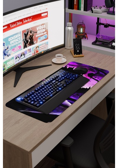 Mob Psycho 100 Anime V3 - 70x30 Xl Gaming Kauçuk Kaymaz Taban Mouse Pad Fare Altlığı