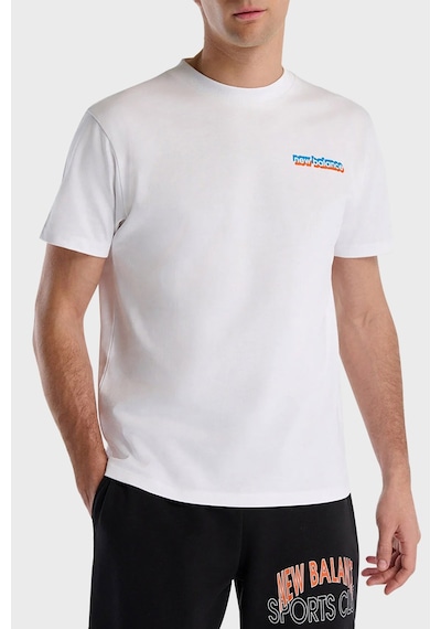 New Balance Lifestyle Men Tshirt Beyaz Beyaz