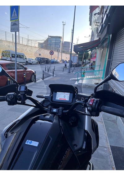 2025-26 Honda Nc750 Ön Cam Açık Füme Zeus 55cm 4mm Nc 750 750X