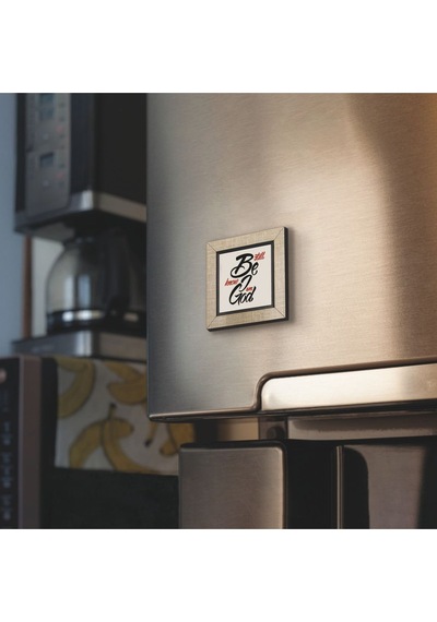Zebur 46:10 Baskılı Mdf Magnet Krg-110