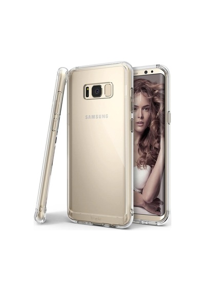 Ringke Fusion Galaxy S8 Plus İle Uyumlu Kılıf Crystal Clear