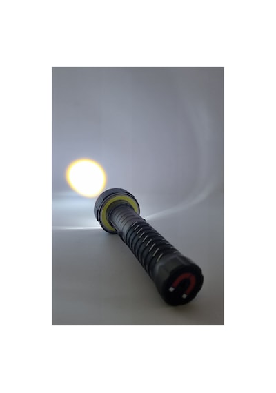 K Light Kl-m120 El Feneri Gri - Siyah