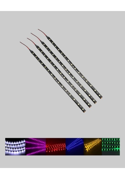 Hubrendy Tekno Led Yağmur Işığı Seti 10 Adet Meteor Çubuk Aydınlatma