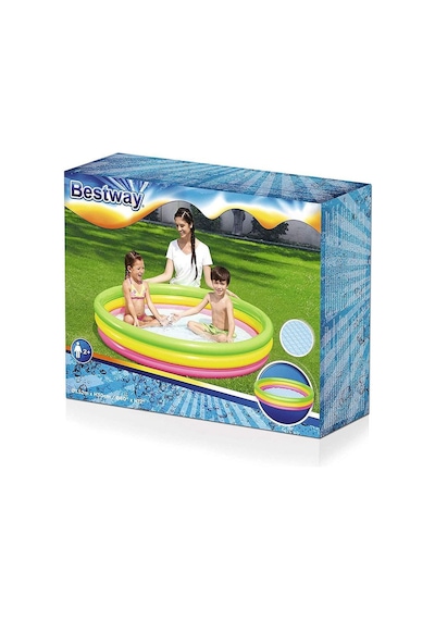 Bestway 51103  Havuz Şişirilebilir Zemin 152x30 Çok Renkli