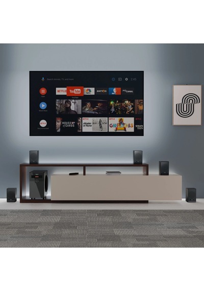 Mıkado Md-582bt, 110w, 5+1, Masaüstü, Usb/sd/fm/bluetooth, Siyah Kasa, Ev Sinema Sistemi